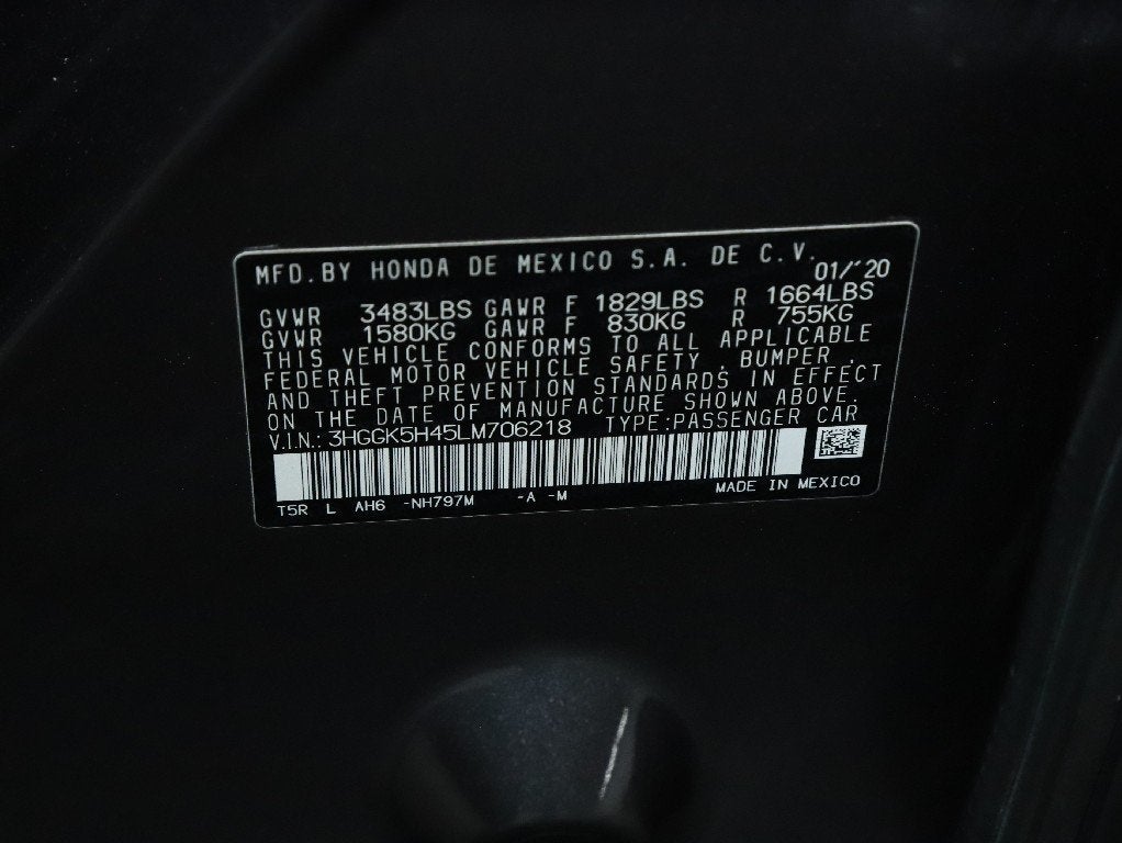 2020 Honda Fit LX