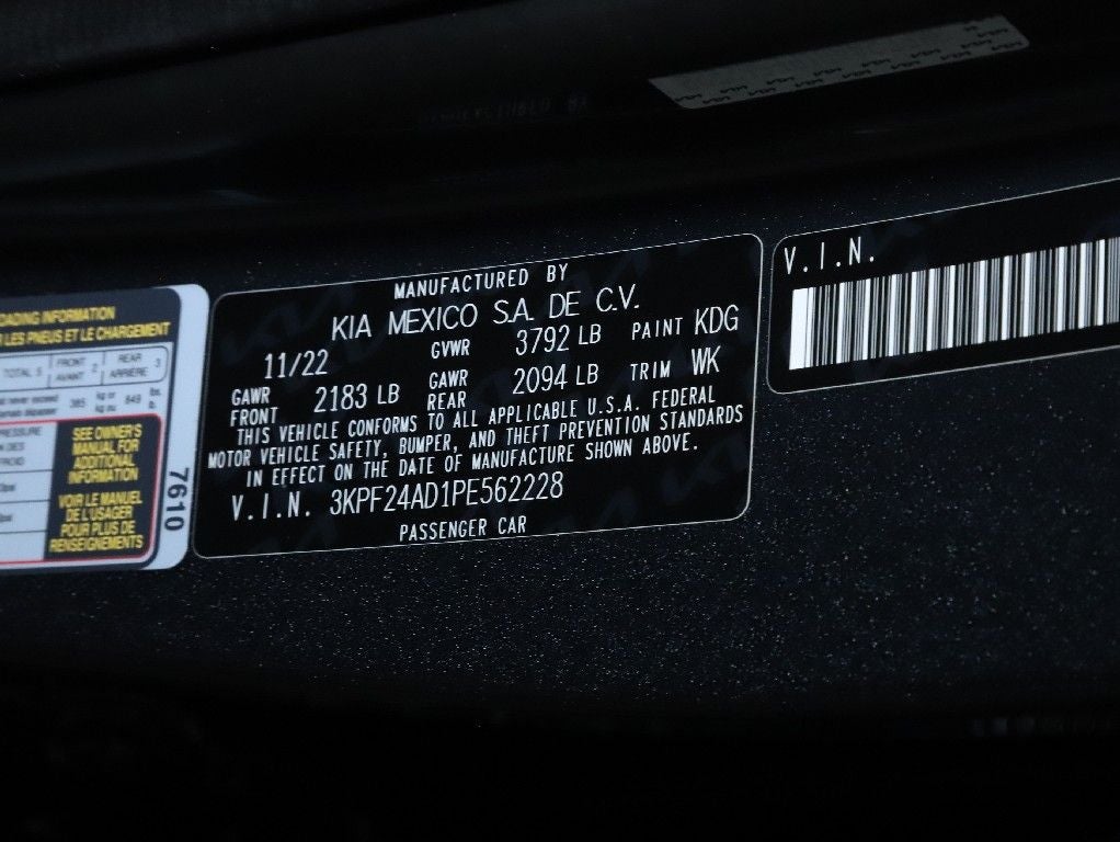 2023 Kia Forte LXS