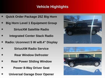 2022 RAM 1500 Big Horn/Lone Star