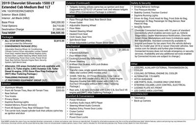 2019 Chevrolet Silverado 1500 LT