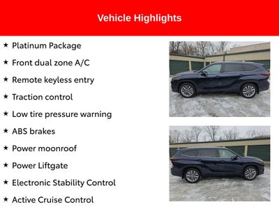 2026 Toyota Highlander Platinum