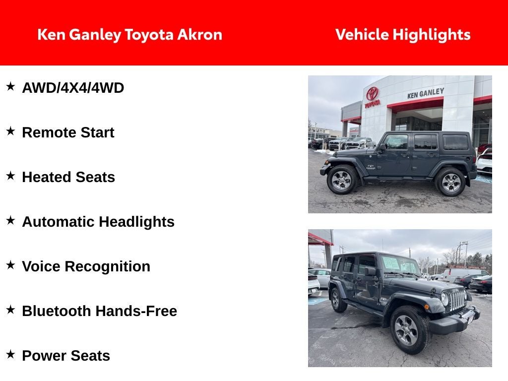 2017 Jeep Wrangler Unlimited Sahara