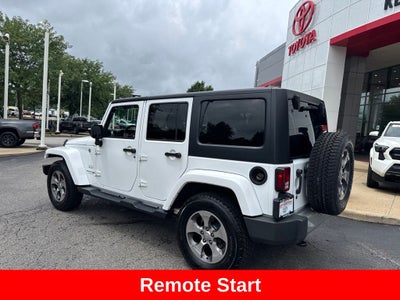 2018 Jeep Wrangler JK Unlimited Sahara