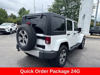 2018 Jeep Wrangler JK Unlimited Sahara