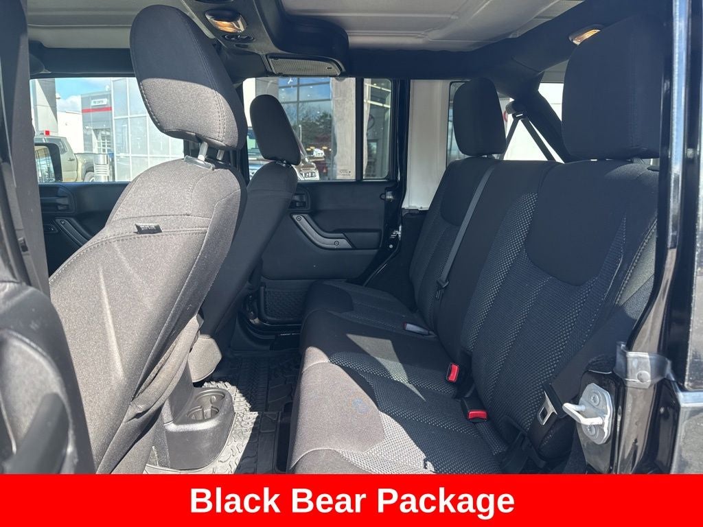2016 Jeep Wrangler Unlimited Sport S Black Bear Edition