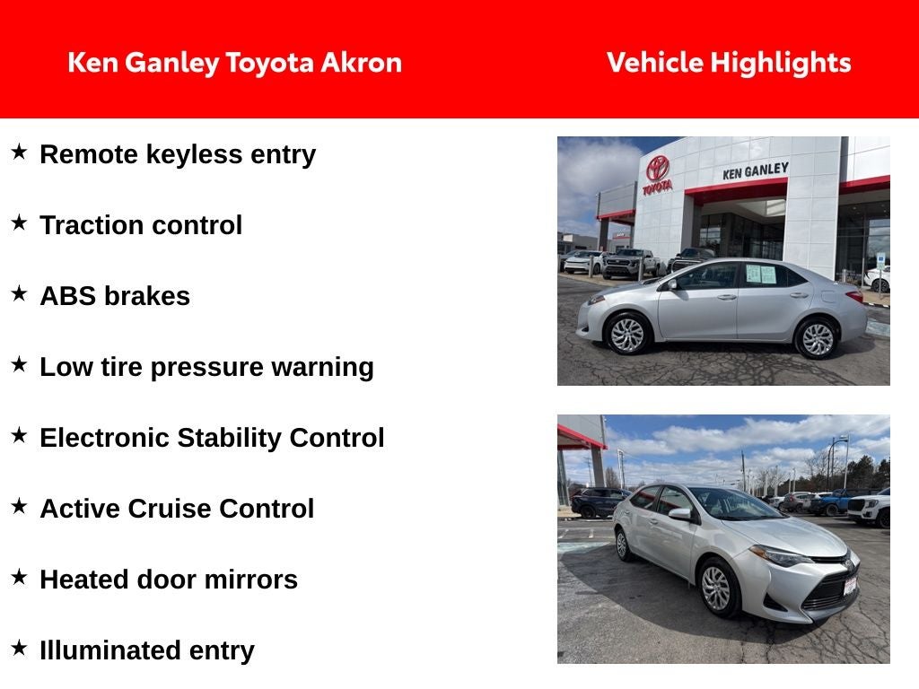 2017 Toyota Corolla L