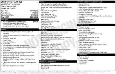 2023 Toyota RAV4 XLE