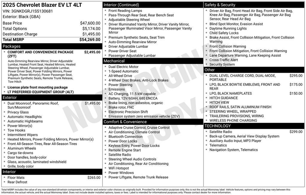 2025 Chevrolet Blazer EV LT
