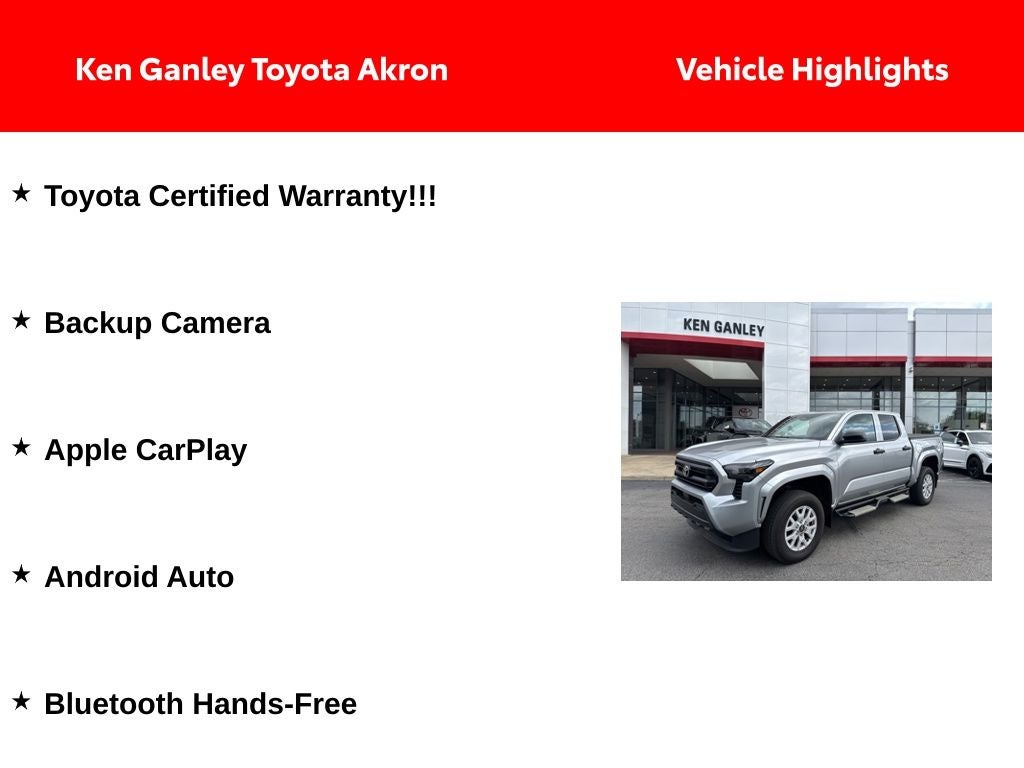 2024 Toyota Tacoma SR