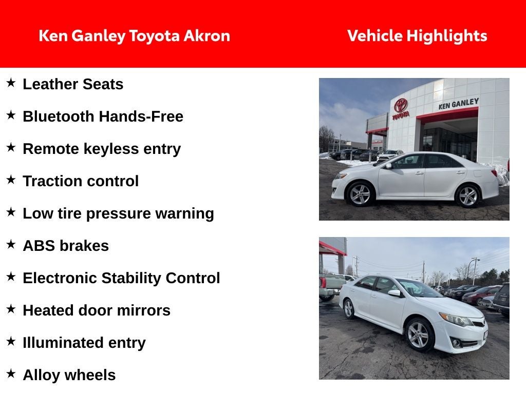 2013 Toyota Camry SE