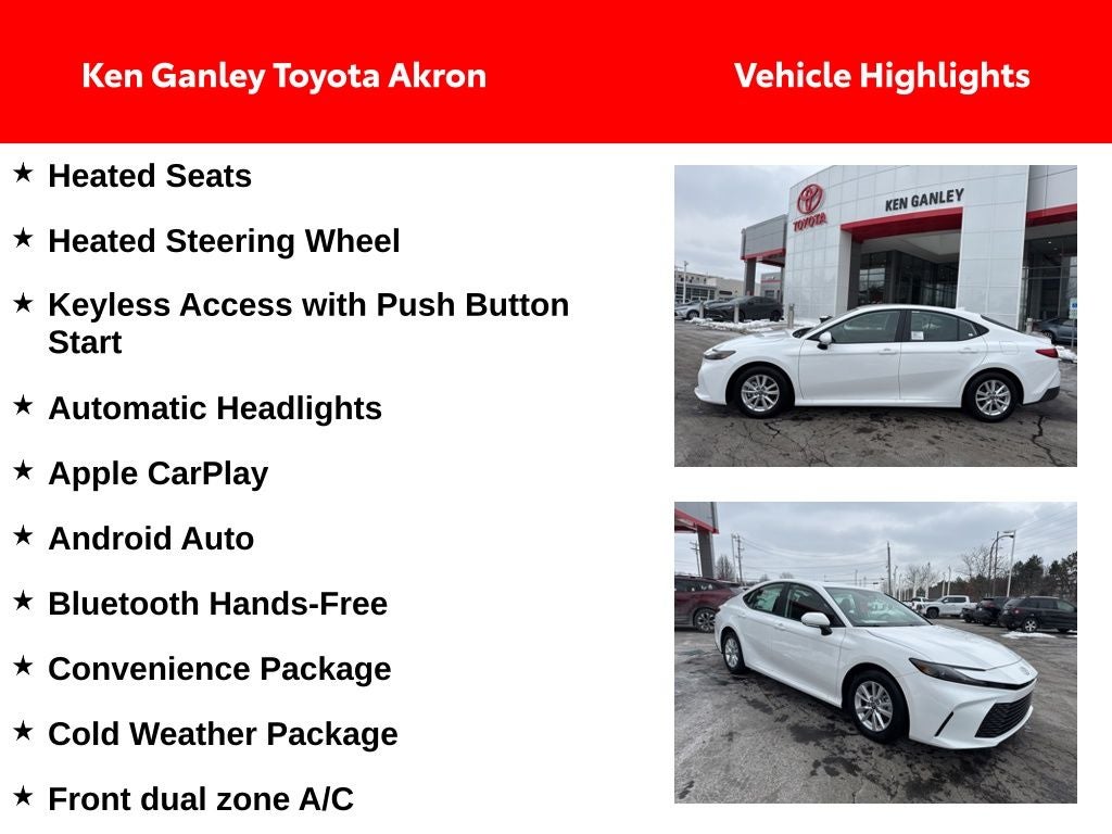 2026 Toyota Camry LE