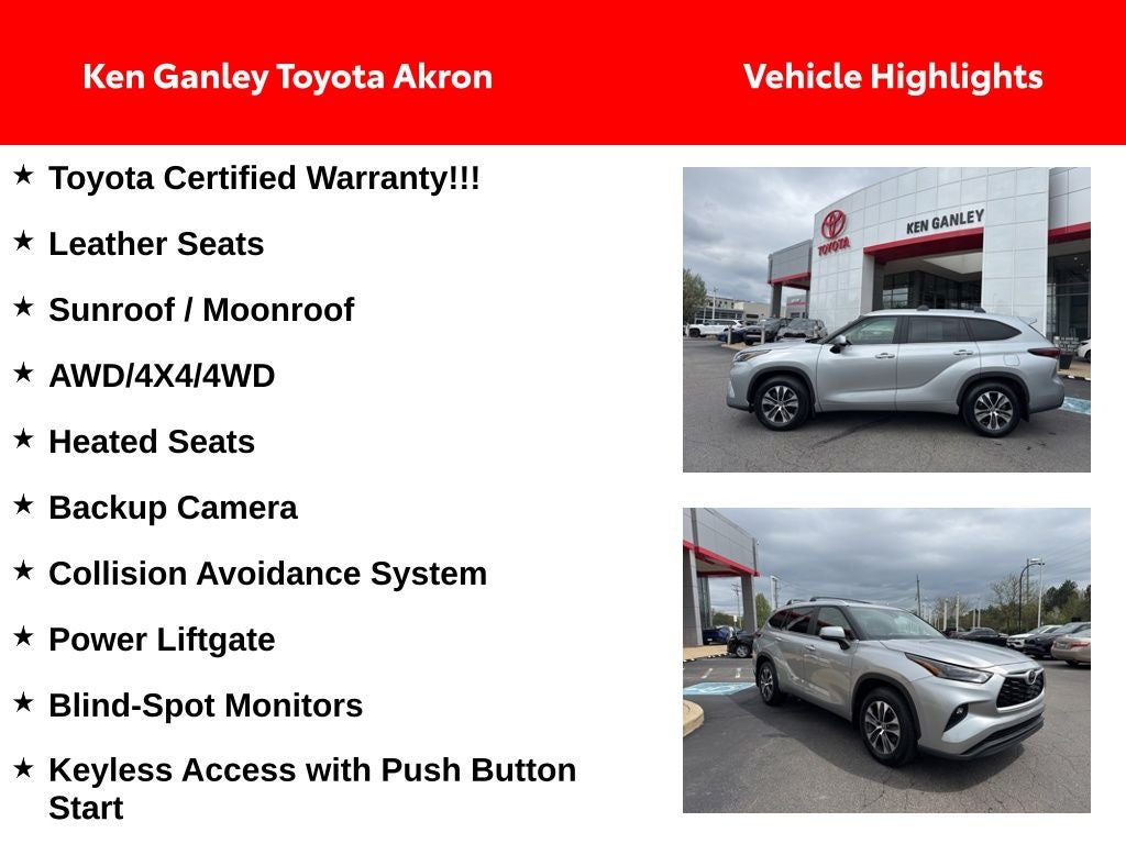 2024 Toyota Highlander XLE