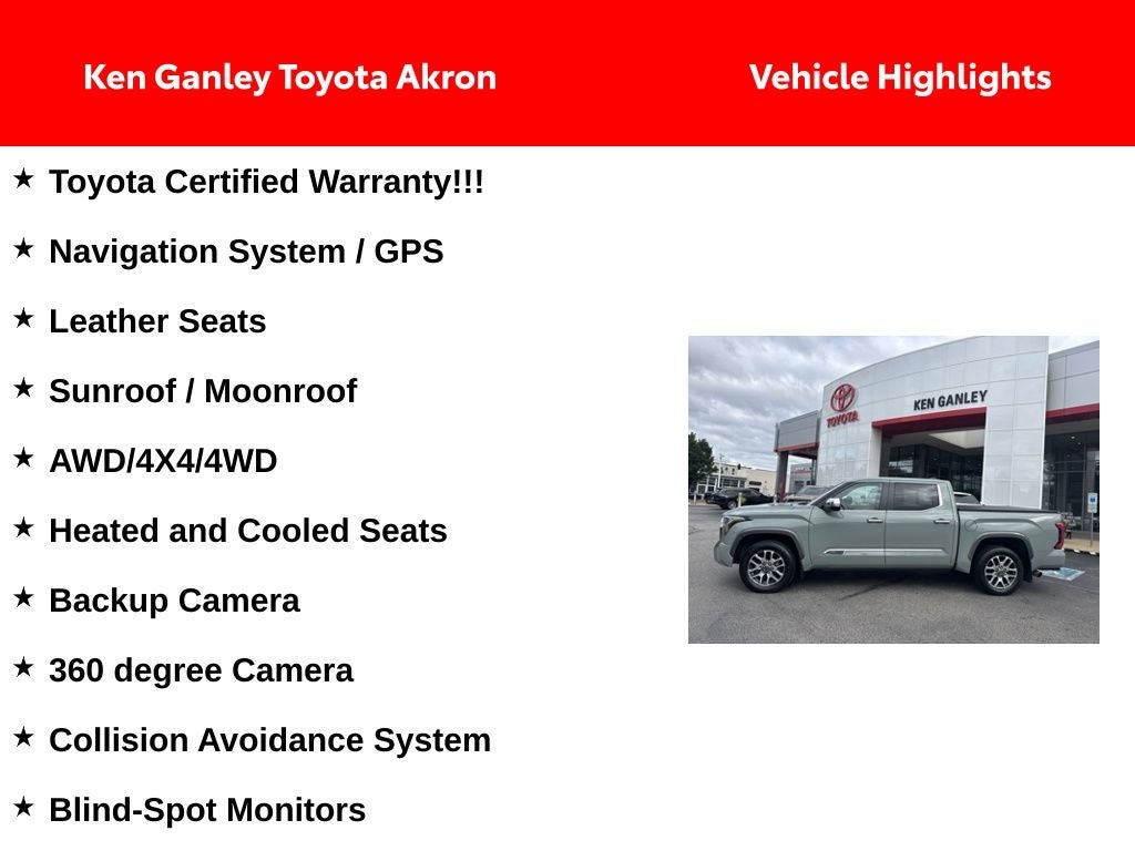 2024 Toyota Tundra Hybrid 1794 Edition