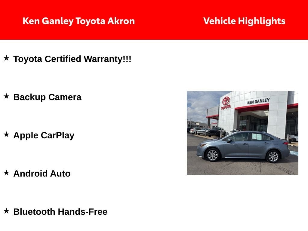 2023 Toyota Corolla LE