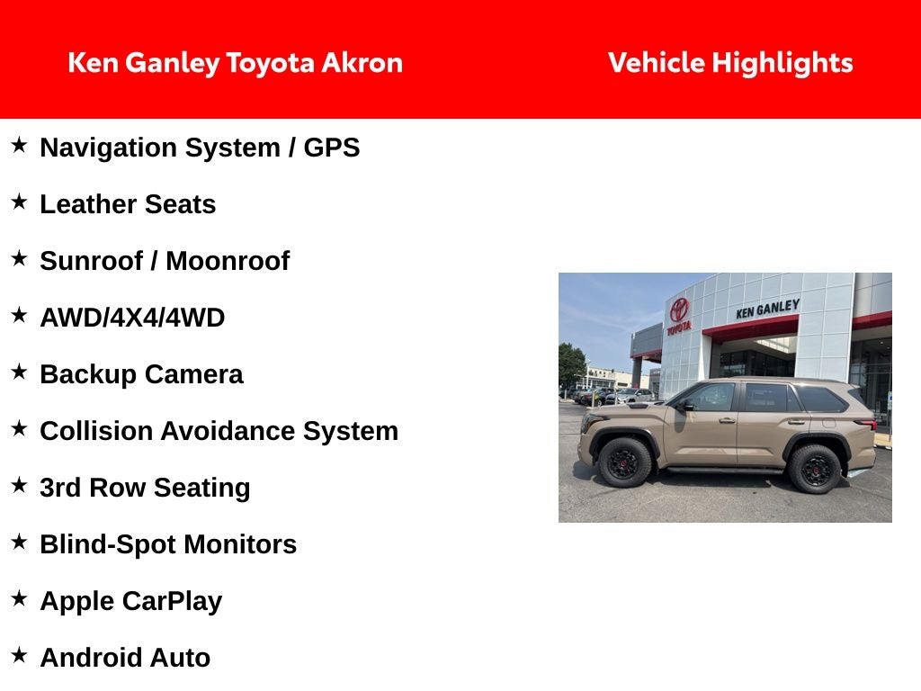 2025 Toyota Sequoia TRD Pro