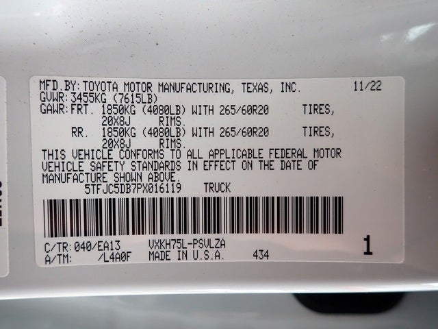 2023 Toyota Tundra Hybrid Limited