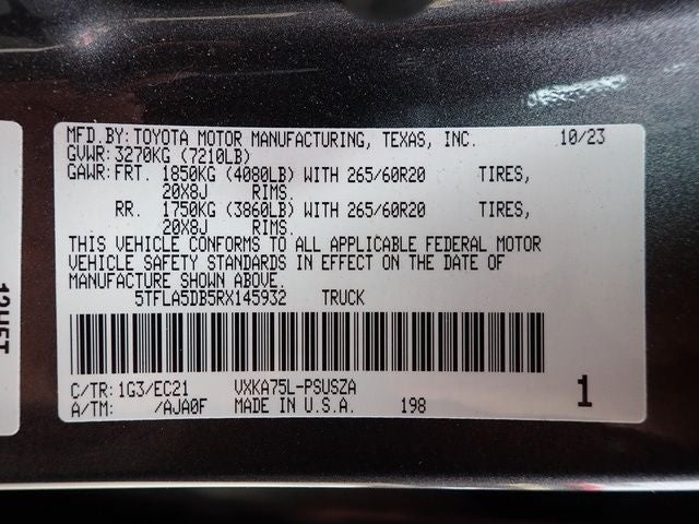 2024 Toyota Tundra SR5