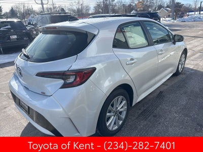 2026 Toyota Corolla Hatchback SE