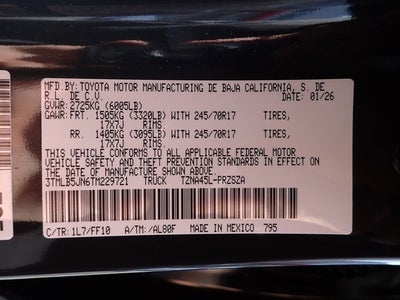 2026 Toyota Tacoma SR5