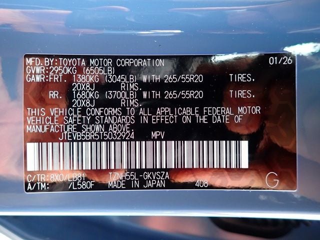 2026 Toyota 4Runner i-FORCE MAX 4Runner Platinum