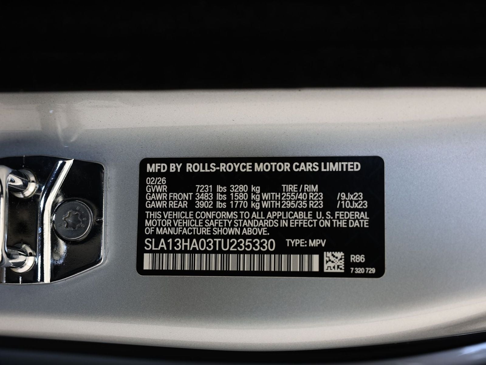 2026 Rolls-Royce Cullinan Base