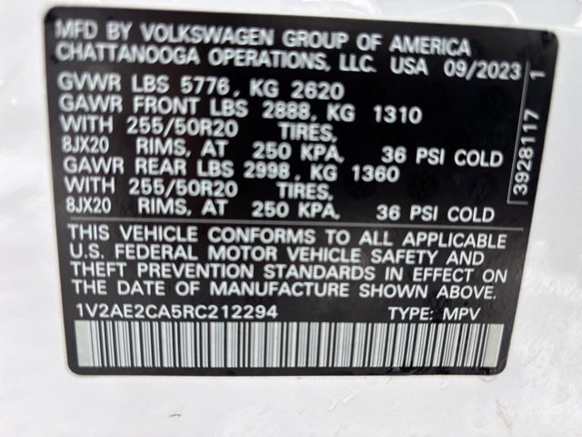 2024 Volkswagen Atlas Cross Sport 2.0T SEL R-Line