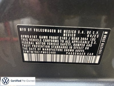 2023 Volkswagen Jetta 1.5T SE