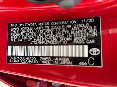 2021 Toyota Prius XLE AWD-e