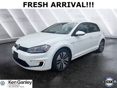 2016 Volkswagen e-Golf SEL Premium