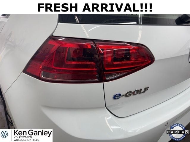 2016 Volkswagen e-Golf SEL Premium
