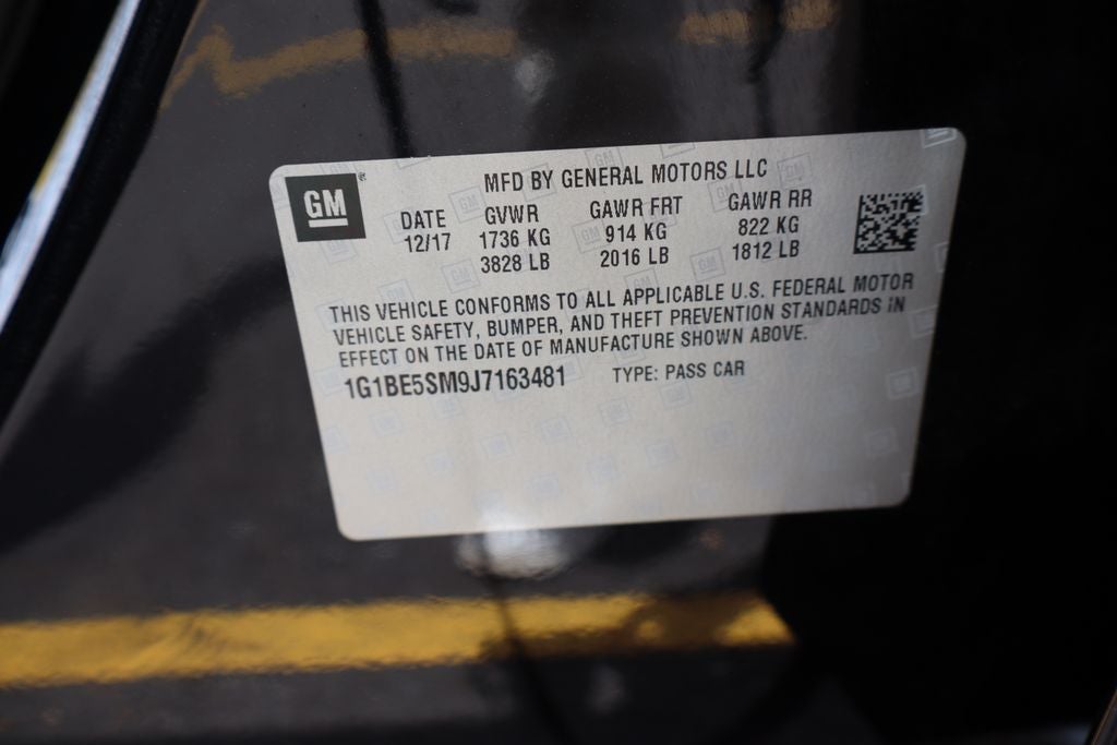 2018 Chevrolet Cruze LT