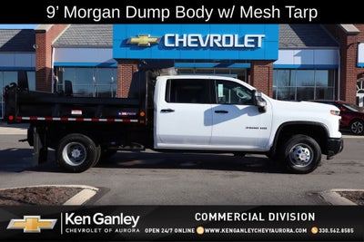 2024 Chevrolet Silverado 3500HD Work Truck w/ 9' Morgan Dump Body