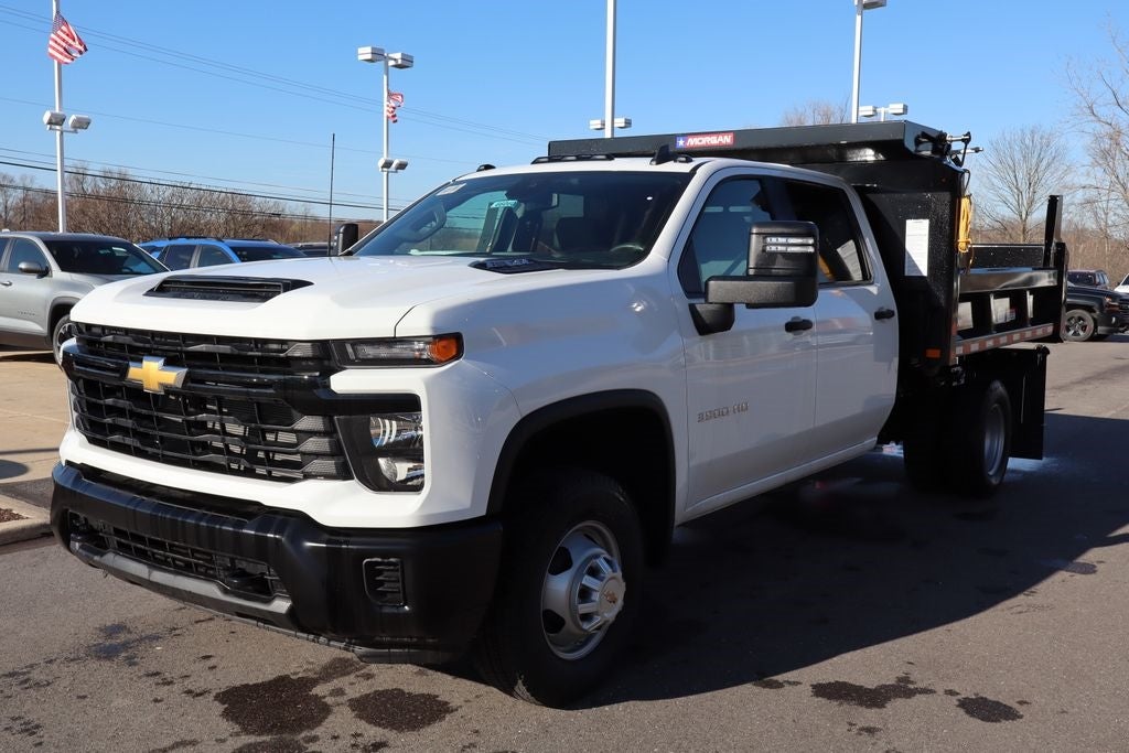 2024 Chevrolet Silverado 3500HD Work Truck w/ 9' Morgan Dump Body