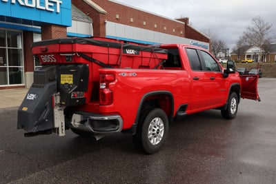 2025 Chevrolet Silverado 2500HD Work Truck w/ Boss V-DXT Snow Plow & Salt Spreader