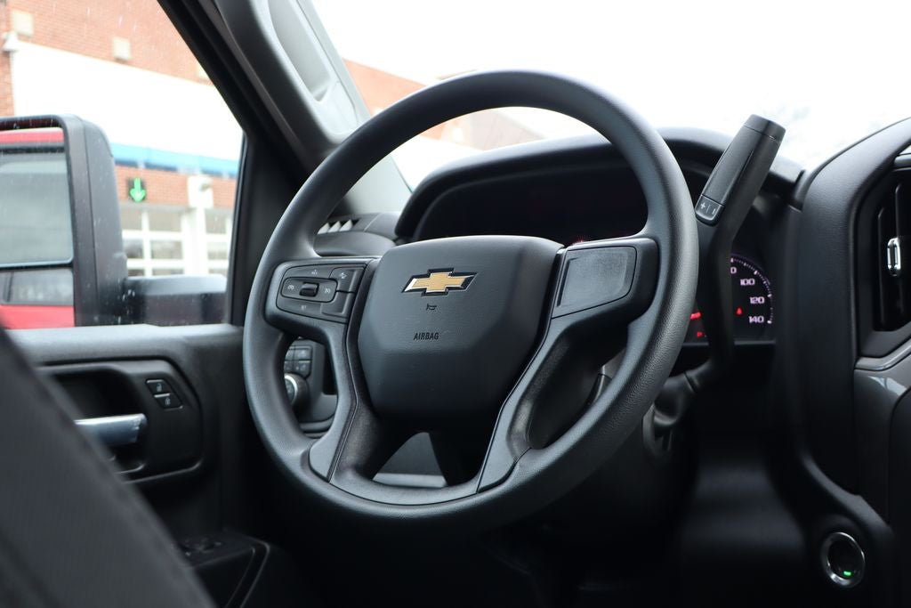 2025 Chevrolet Silverado 2500HD Work Truck w/ Boss V-DXT Snow Plow & Salt Spreader