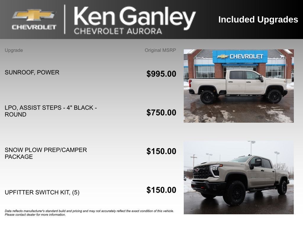 2026 Chevrolet Silverado 2500HD ZR2