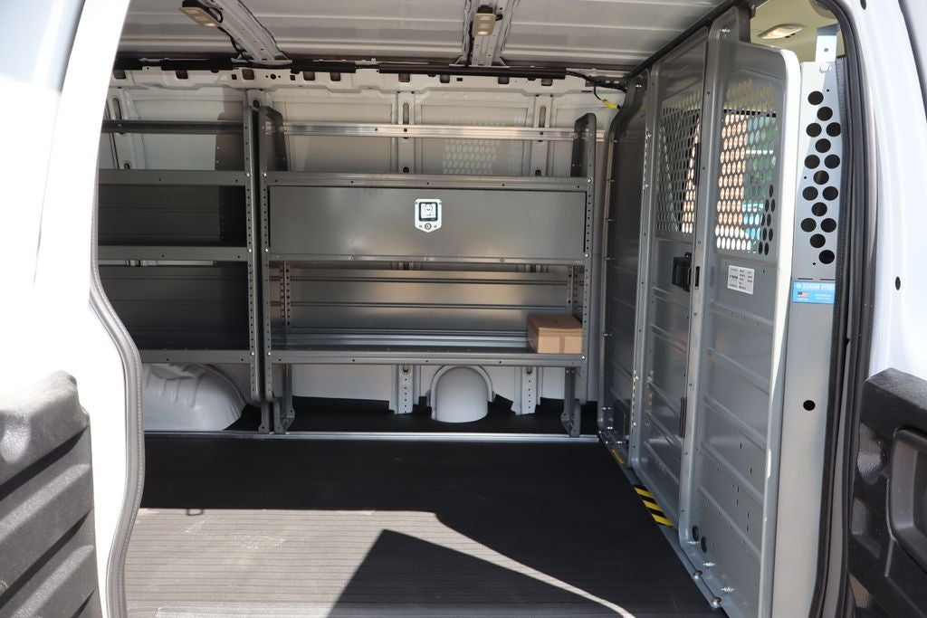 2025 Chevrolet Express 2500 Work Van Cargo w/ Adrian Shelving Pkg & Ladder Rack