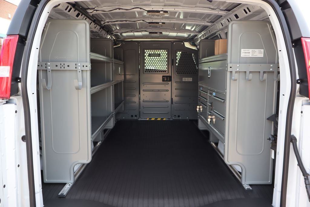 2025 Chevrolet Express 2500 Work Van Cargo w/ Adrian Shelving Pkg & Ladder Rack