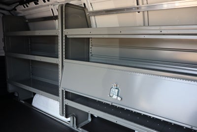 2025 Chevrolet Express 2500 Work Van Cargo w/ Adrian Shelving Pkg & Ladder Rack