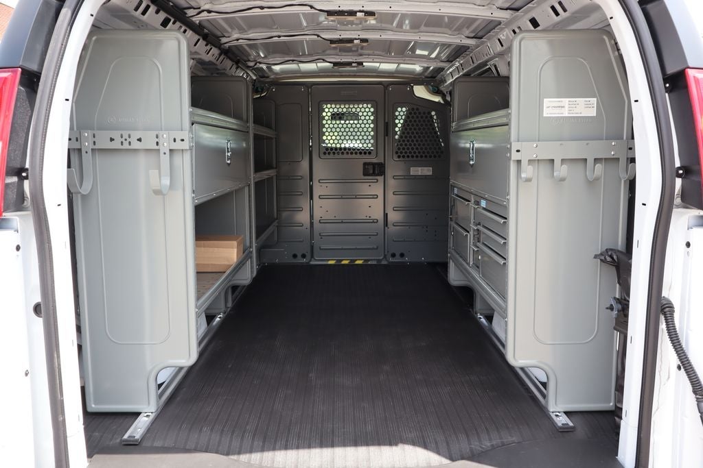 2025 Chevrolet Express 2500 Work Van Cargo w/ Adrian Shelving Pkg & Ladder Rack
