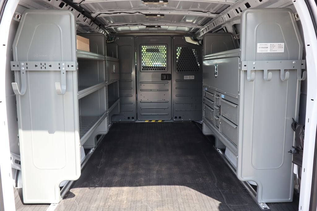 2025 Chevrolet Express 2500 Work Van Cargo w/ Adrian Shelving Pkg & Ladder Rack