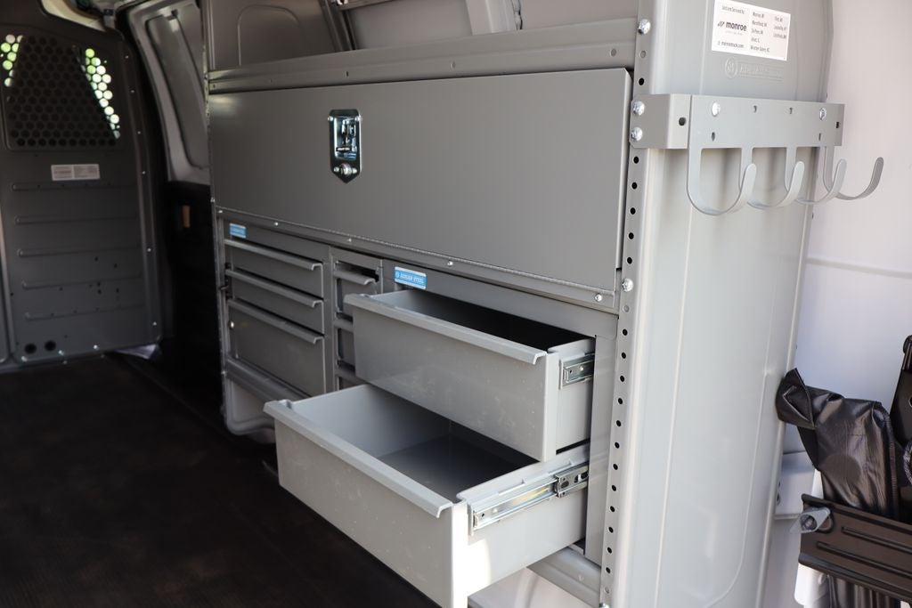 2025 Chevrolet Express 2500 Work Van Cargo w/ Adrian Shelving Pkg & Ladder Rack