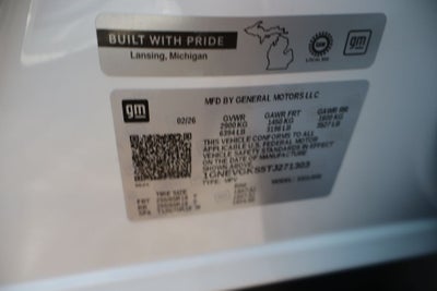 2026 Chevrolet Traverse LT 2LT