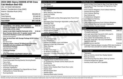 2024 GMC Sierra 2500HD AT4X
