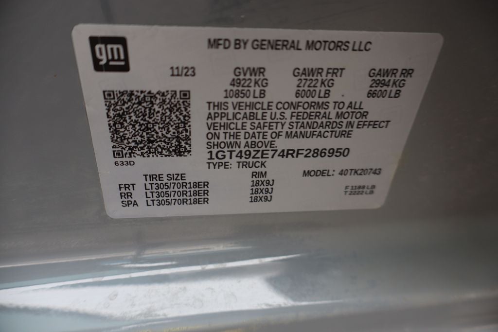 2024 GMC Sierra 2500HD AT4X