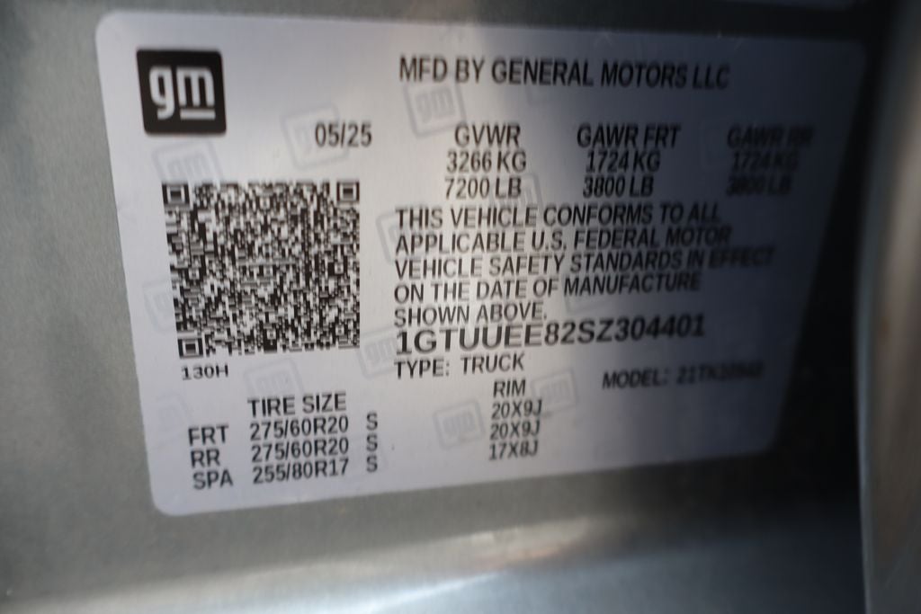2025 GMC Sierra 1500 AT4