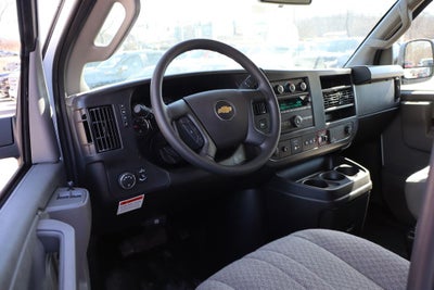 2026 Chevrolet Express 3500 Work Van w/ Reading Aluminum Enclosed Service Body Cutaway