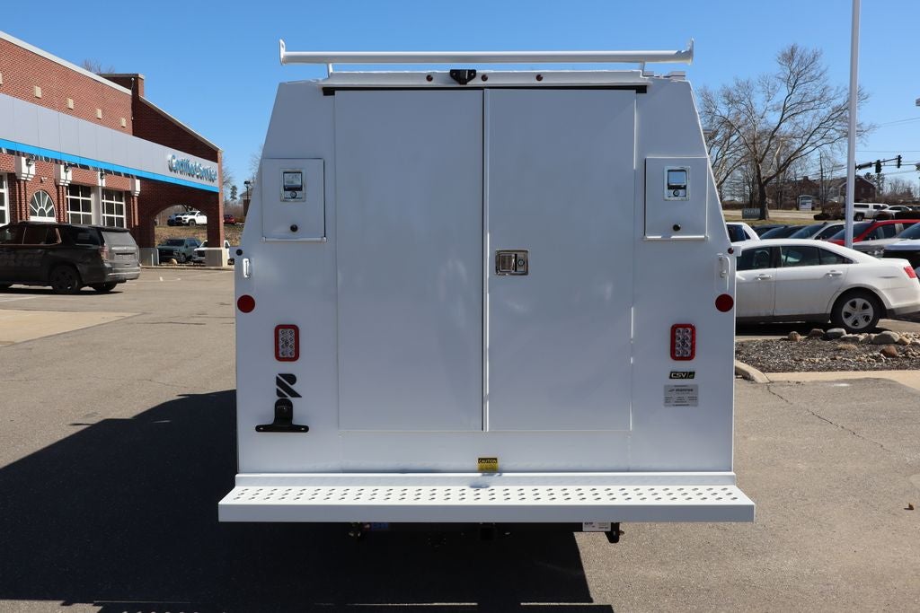 2026 Chevrolet Express 3500 Work Van w/ Reading Aluminum Enclosed Service Body Cutaway