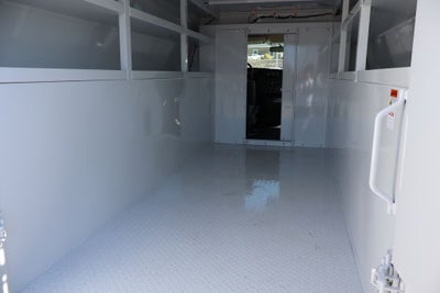 2026 Chevrolet Express 3500 Work Van w/ Reading Aluminum Enclosed Service Body Cutaway