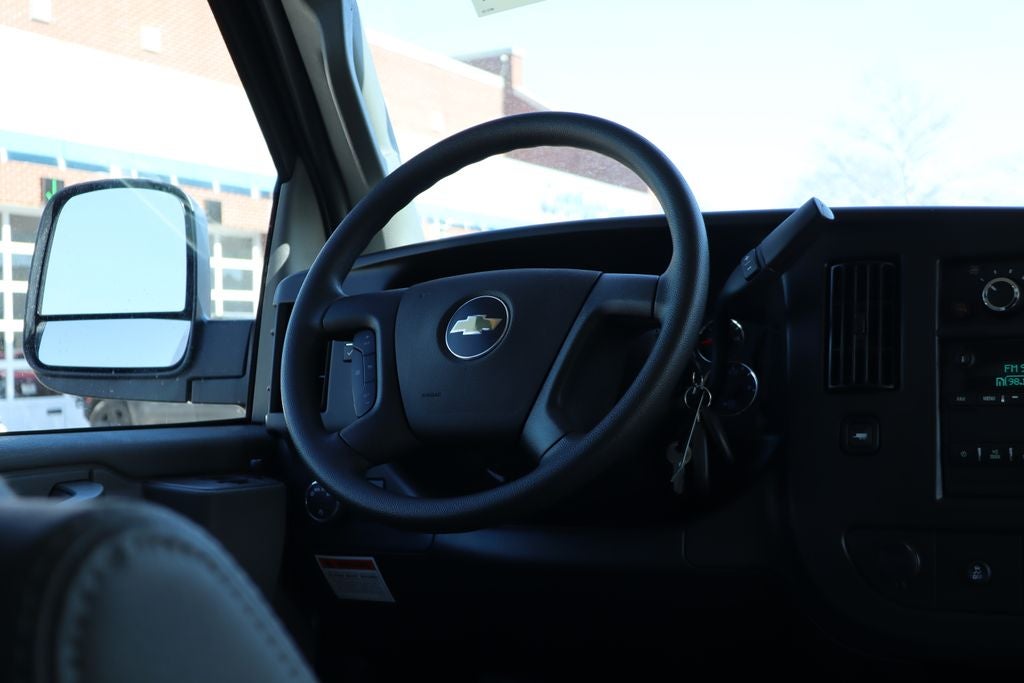 2026 Chevrolet Express 3500 Work Van w/ Reading Aluminum Enclosed Service Body Cutaway